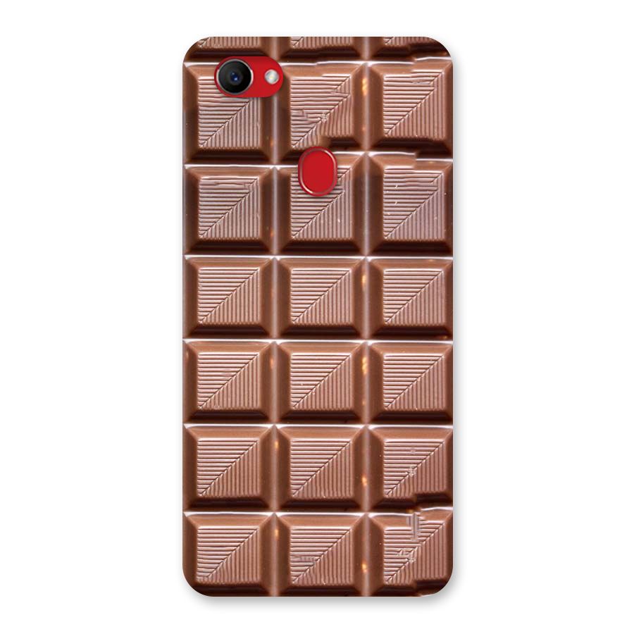 Chocolate Tiles Back Case for Oppo F7