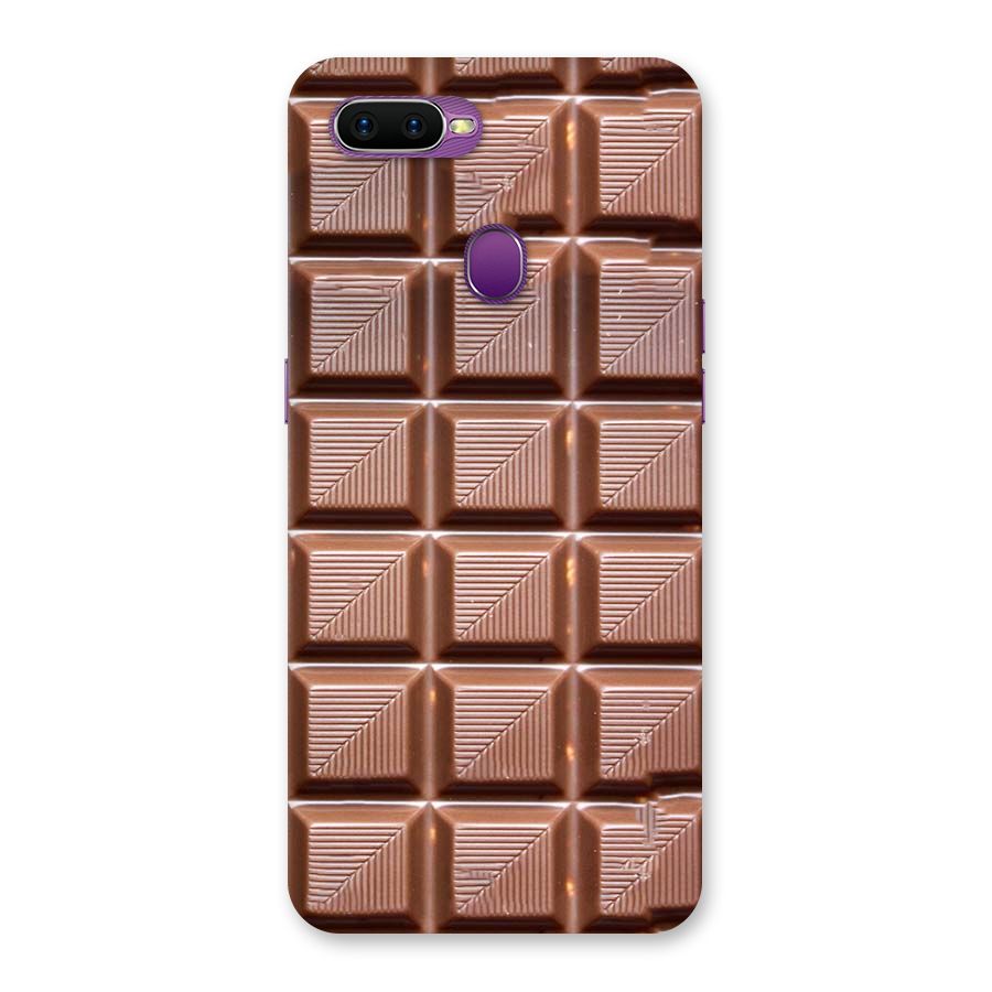 Chocolate Tiles Back Case for Oppo F9