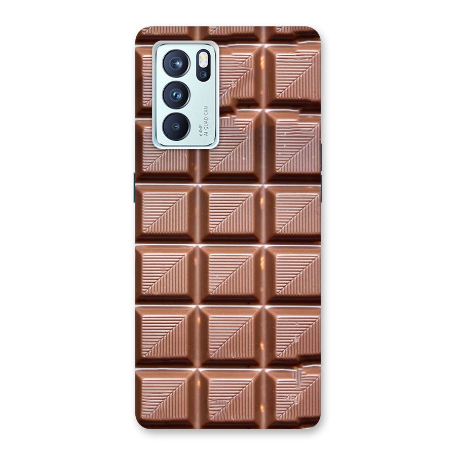 Chocolate Tiles Back Case for Oppo Reno6 Pro 5G
