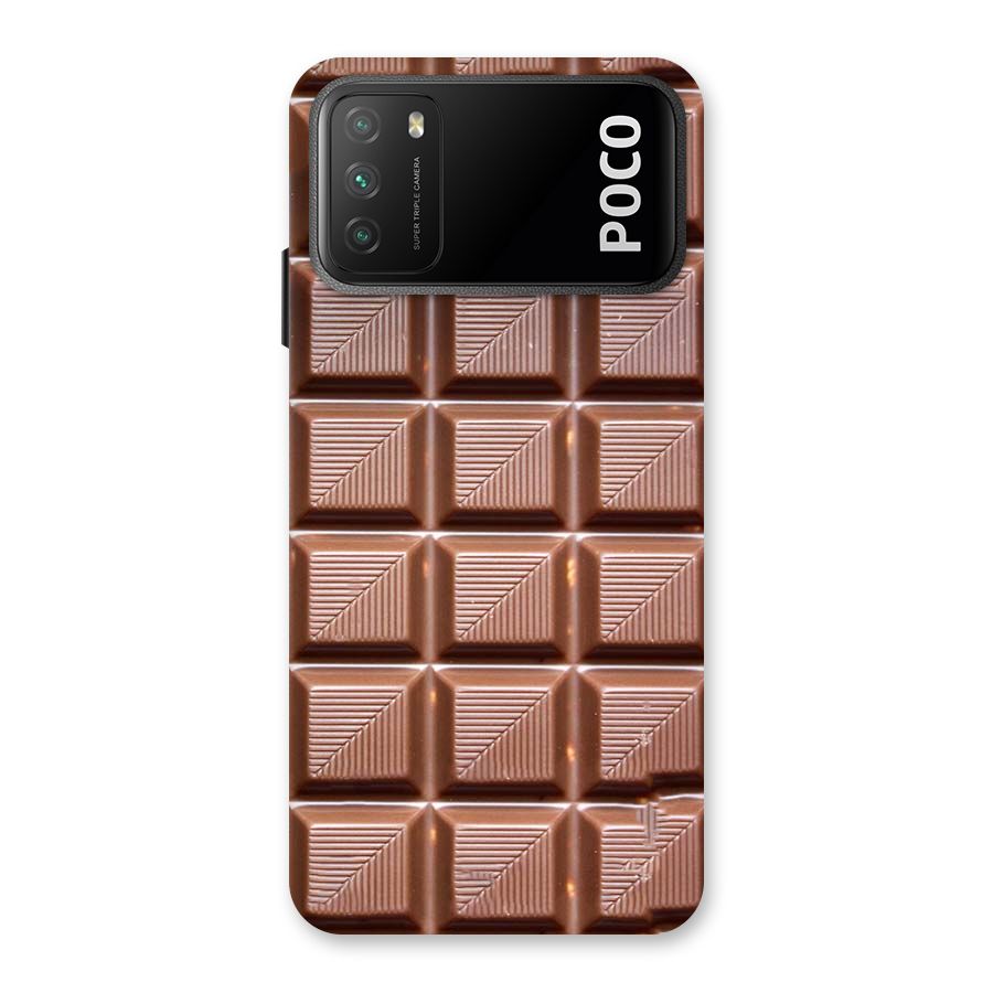 Chocolate Tiles Back Case for Poco M3