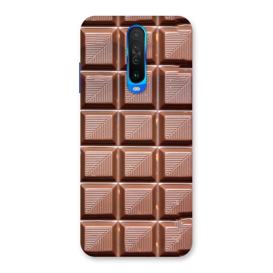 Chocolate Tiles Back Case for Poco X2