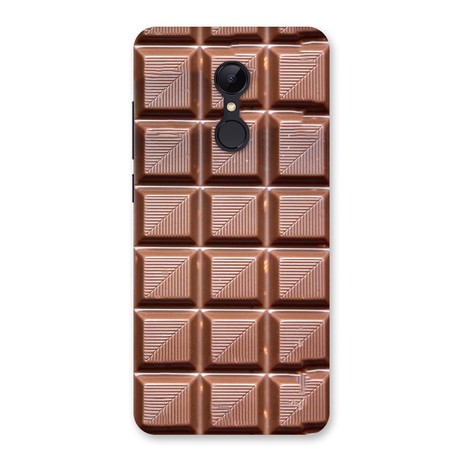 Chocolate Tiles Back Case for Redmi 5