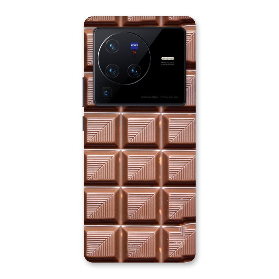 Chocolate Tiles Back Case for Vivo X80 Pro