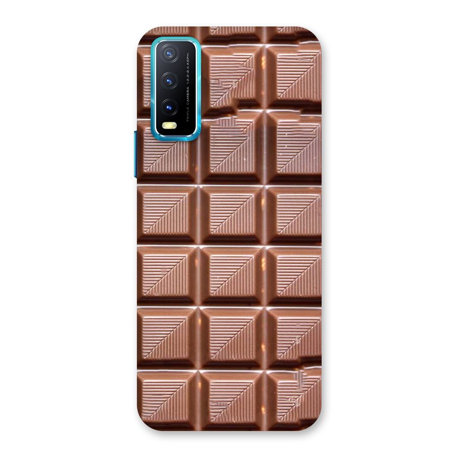 Chocolate Tiles Back Case for Vivo Y20A