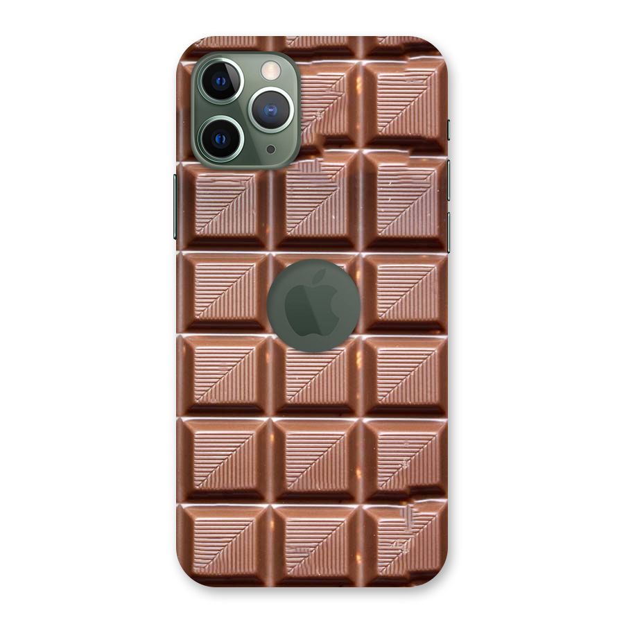 Chocolate Tiles Back Case for iPhone 11 Pro Logo  Cut