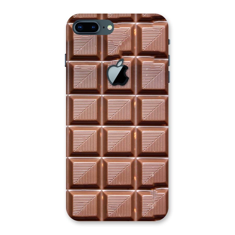 Chocolate Tiles Back Case for iPhone 7 Plus Apple Cut