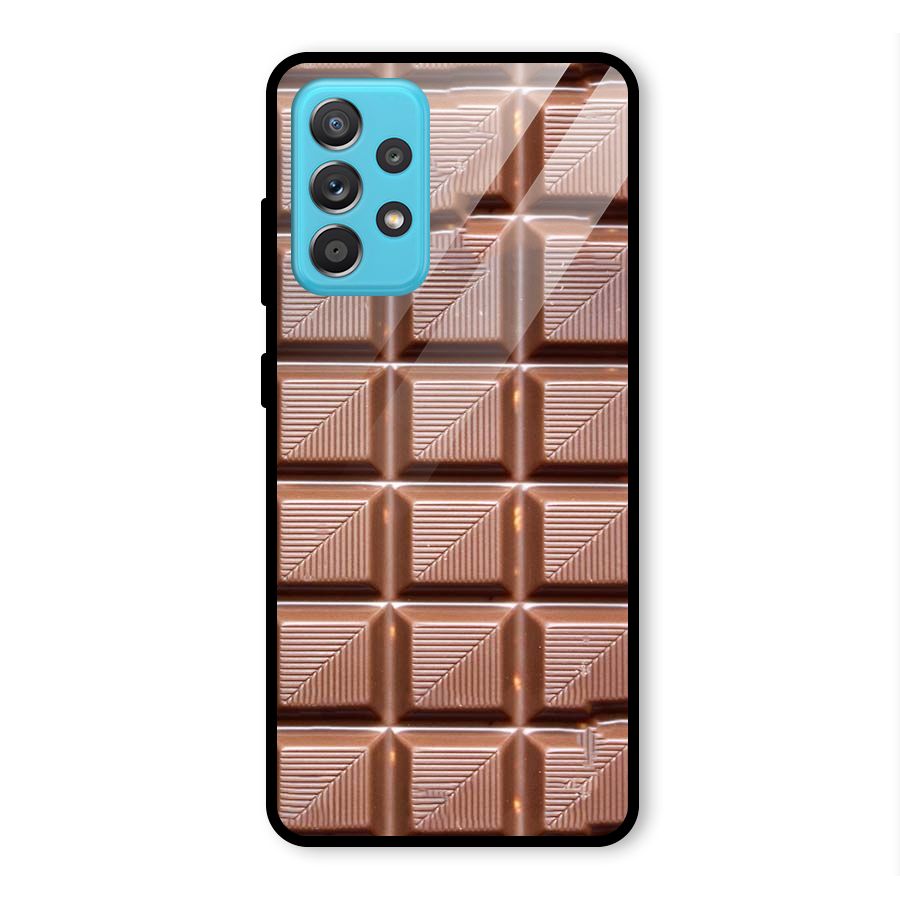 Chocolate Tiles Glass Back Case for Galaxy A52