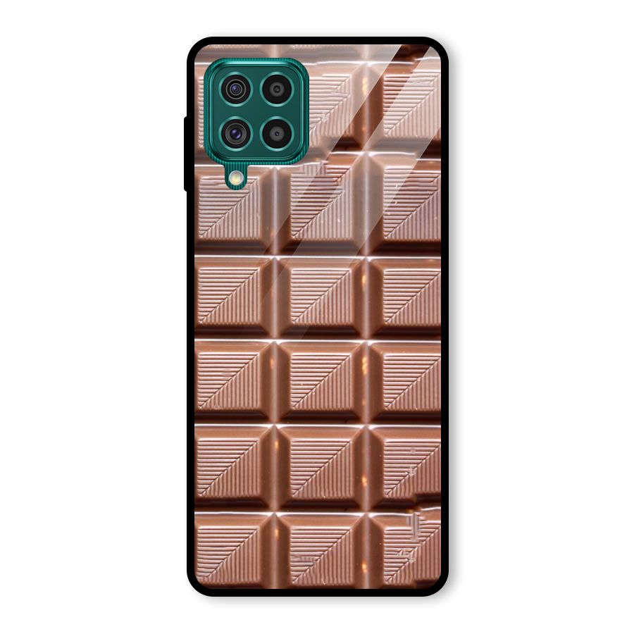 Chocolate Tiles Glass Back Case for Galaxy F62