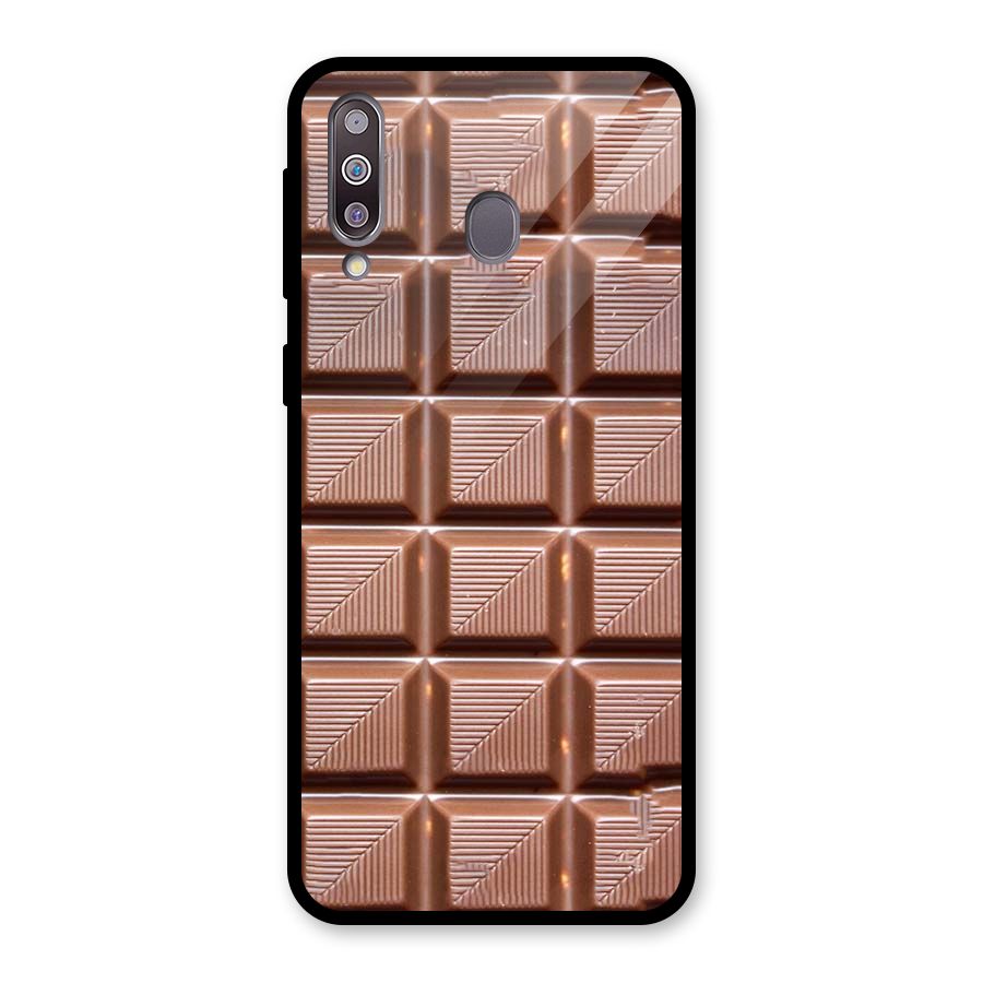Chocolate Tiles Glass Back Case for Galaxy M30