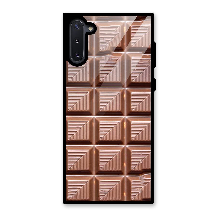 Chocolate Tiles Glass Back Case for Galaxy Note 10