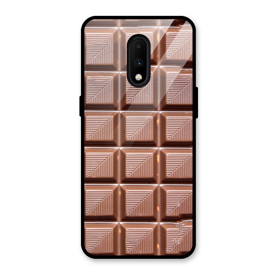 Chocolate Tiles Glass Back Case for OnePlus 7