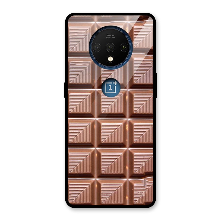 Chocolate Tiles Glass Back Case for OnePlus 7T