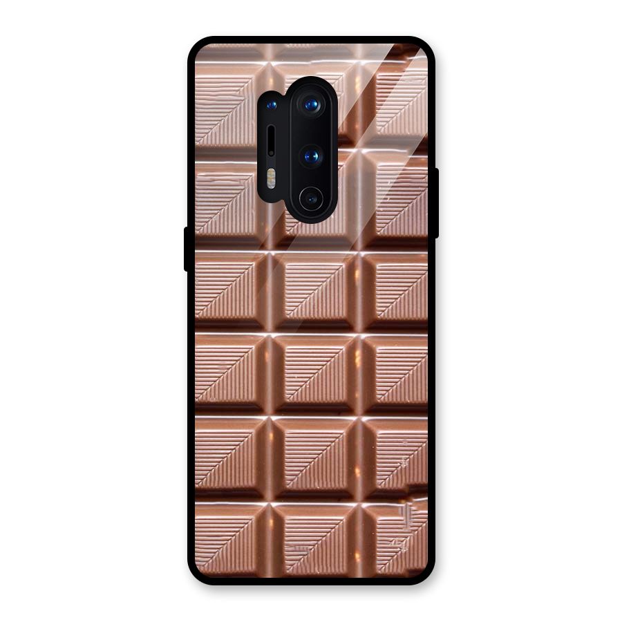 Chocolate Tiles Glass Back Case for OnePlus 8 Pro