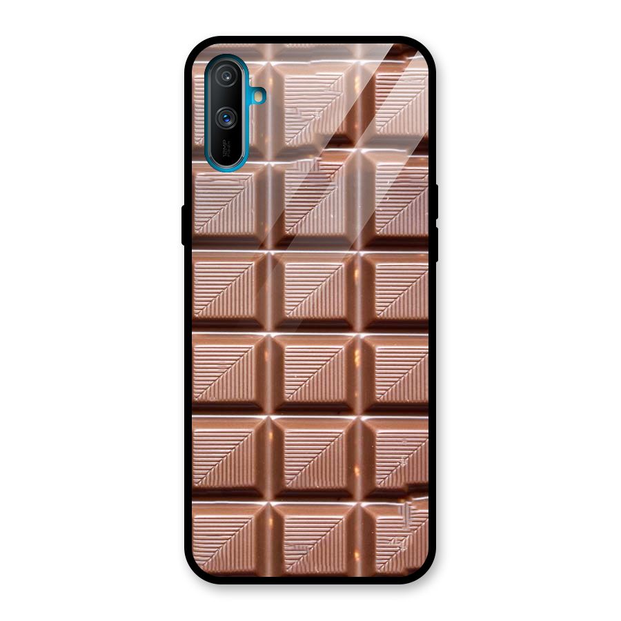 Chocolate Tiles Glass Back Case for Realme C3
