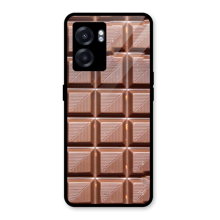 Chocolate Tiles Glass Back Case for Realme Narzo 50 5G