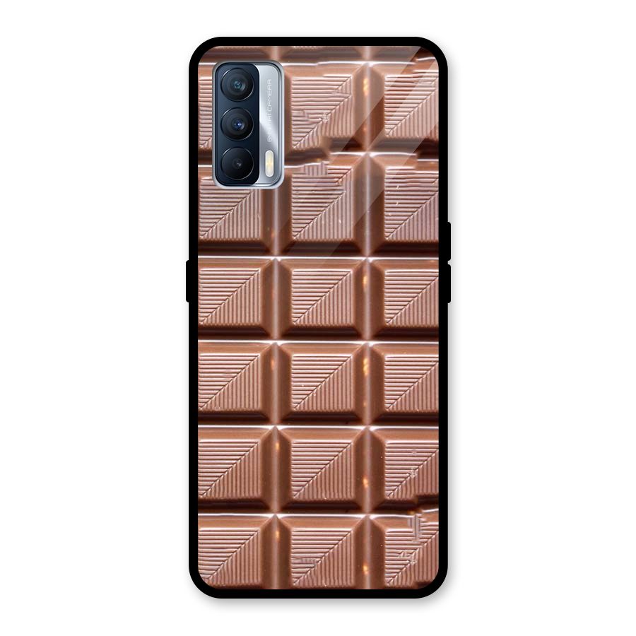 Chocolate Tiles Glass Back Case for Realme X7