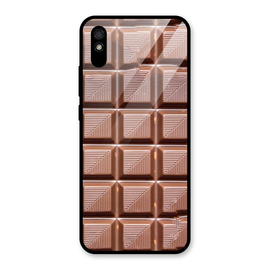 Chocolate Tiles Glass Back Case for Redmi 9A