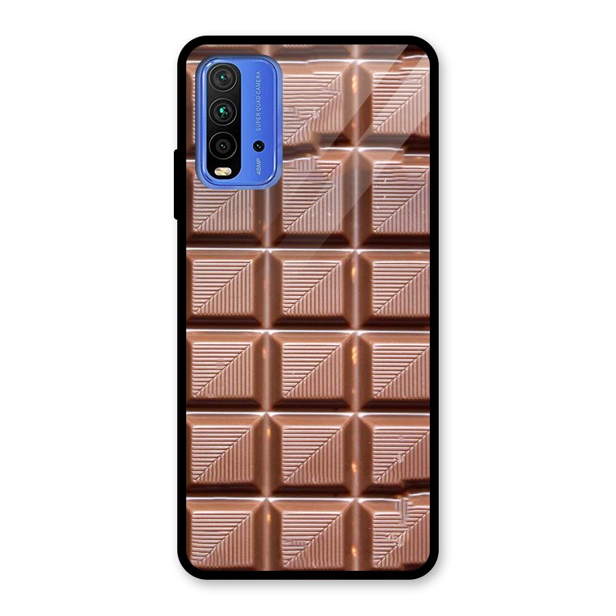 Chocolate Tiles Glass Back Case for Redmi 9 Power