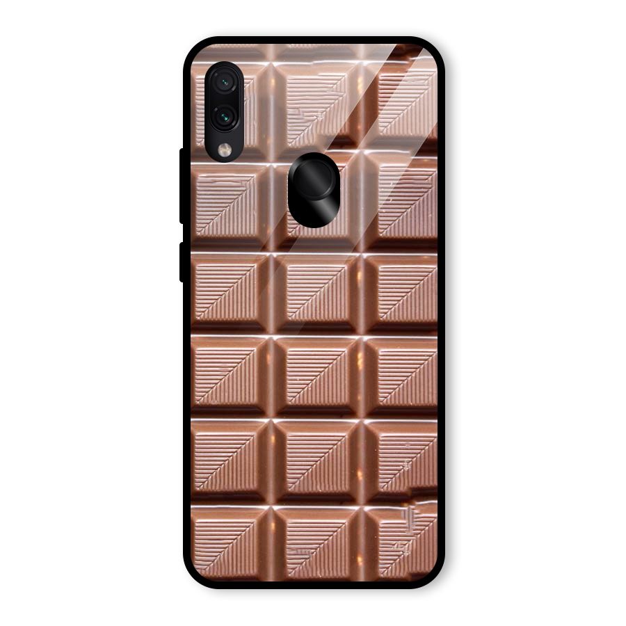 Chocolate Tiles Glass Back Case for Redmi Note 7 Pro