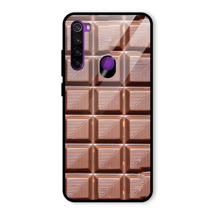 Chocolate Tiles Glass Back Case for Redmi Note 8