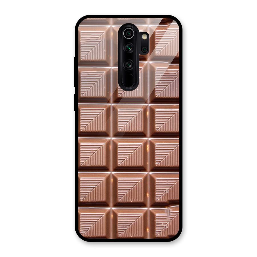 Chocolate Tiles Glass Back Case for Redmi Note 8 Pro