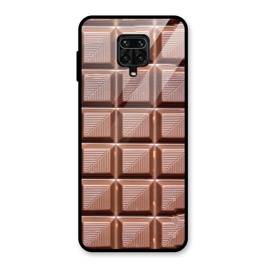 Chocolate Tiles Glass Back Case for Redmi Note 9 Pro Max