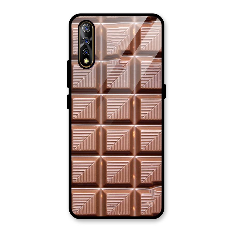 Chocolate Tiles Glass Back Case for Vivo S1