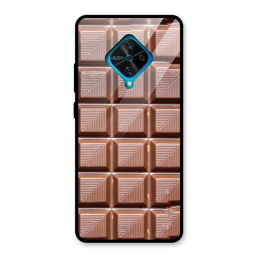 Chocolate Tiles Glass Back Case for Vivo S1 Pro