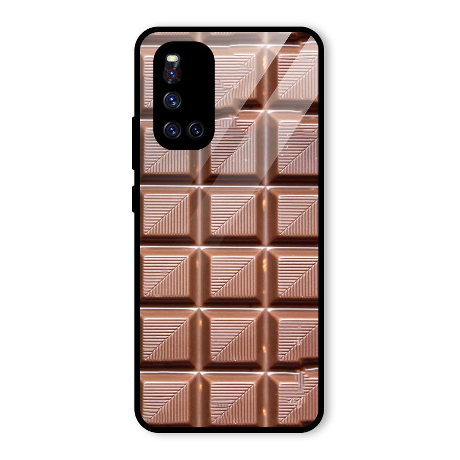 Chocolate Tiles Glass Back Case for Vivo V19