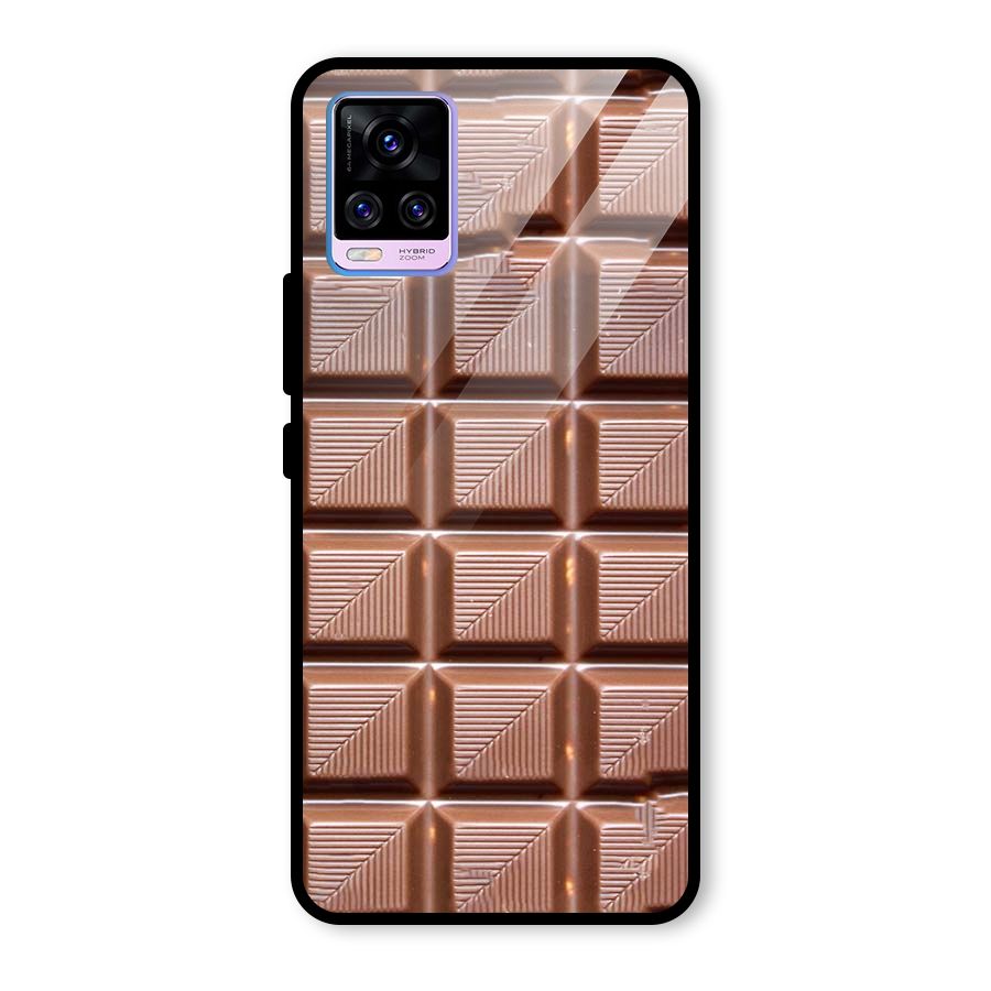 Chocolate Tiles Glass Back Case for Vivo V20 Pro