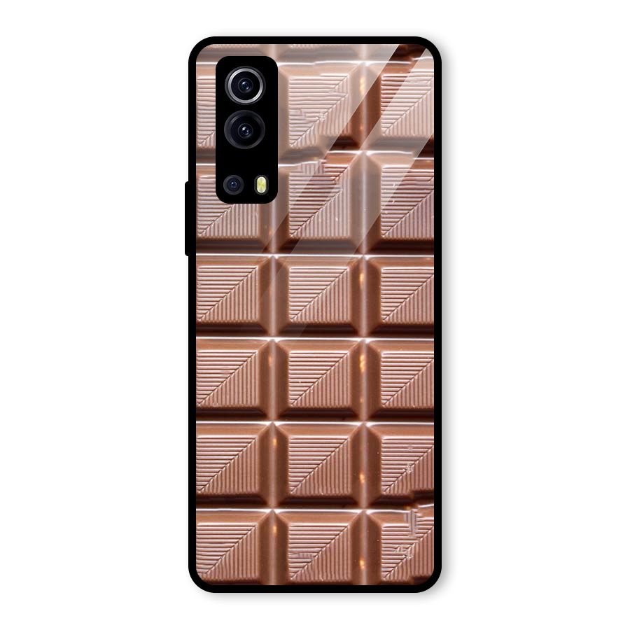 Chocolate Tiles Glass Back Case for Vivo iQOO Z3