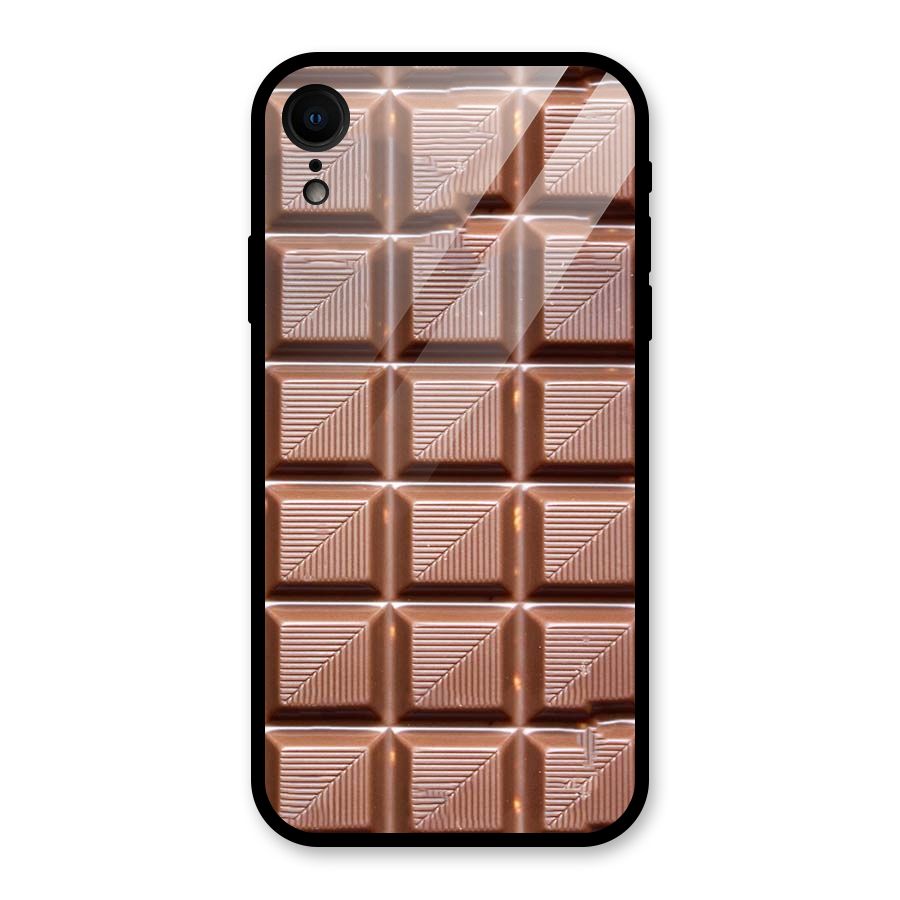 Chocolate Tiles Glass Back Case for XR