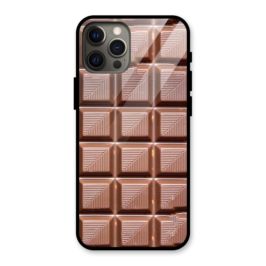 Chocolate Tiles Glass Back Case for iPhone 12 Pro Max