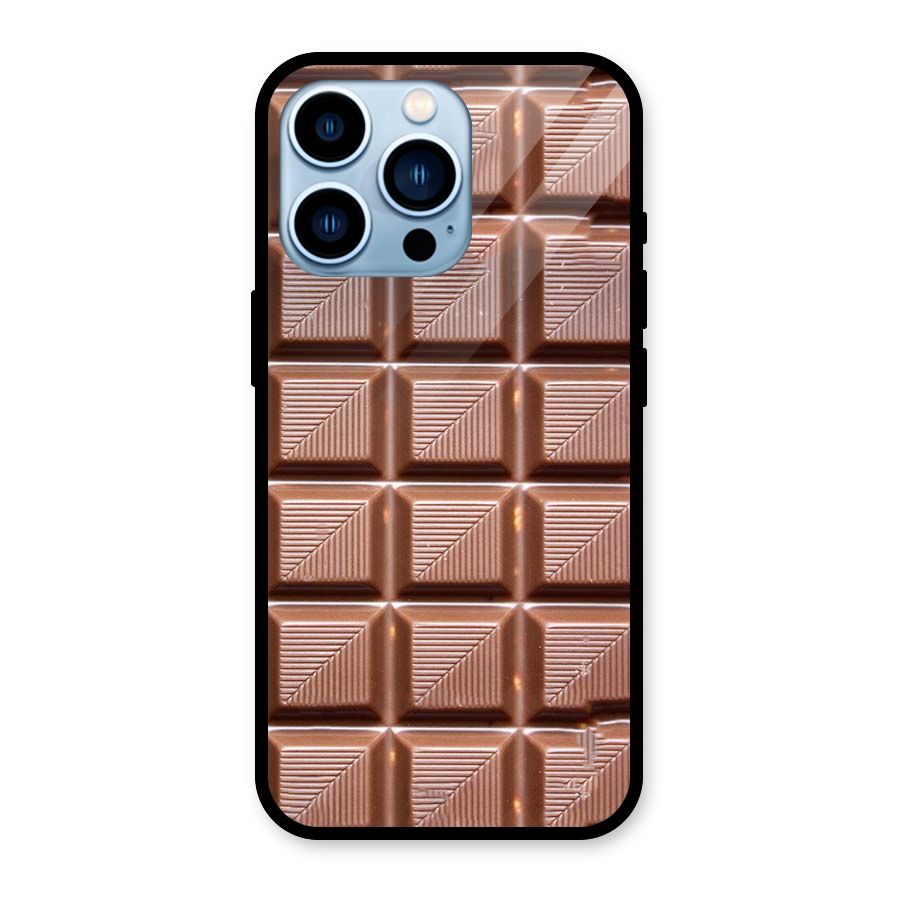 Chocolate Tiles Glass Back Case for iPhone 13 Pro
