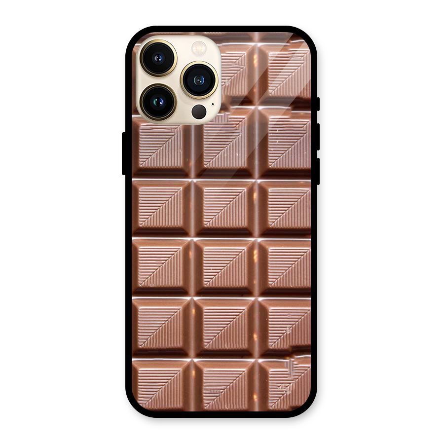 Chocolate Tiles Glass Back Case for iPhone 13 Pro Max