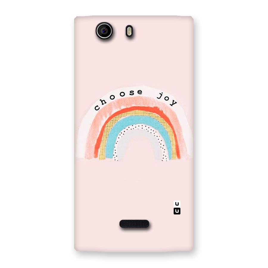 Choose Joy Back Case for Canvas Nitro 2 E311