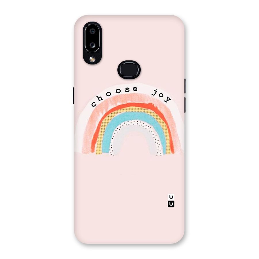 Choose Joy Back Case for Galaxy A10s