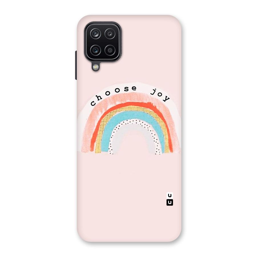 Choose Joy Back Case for Galaxy A12