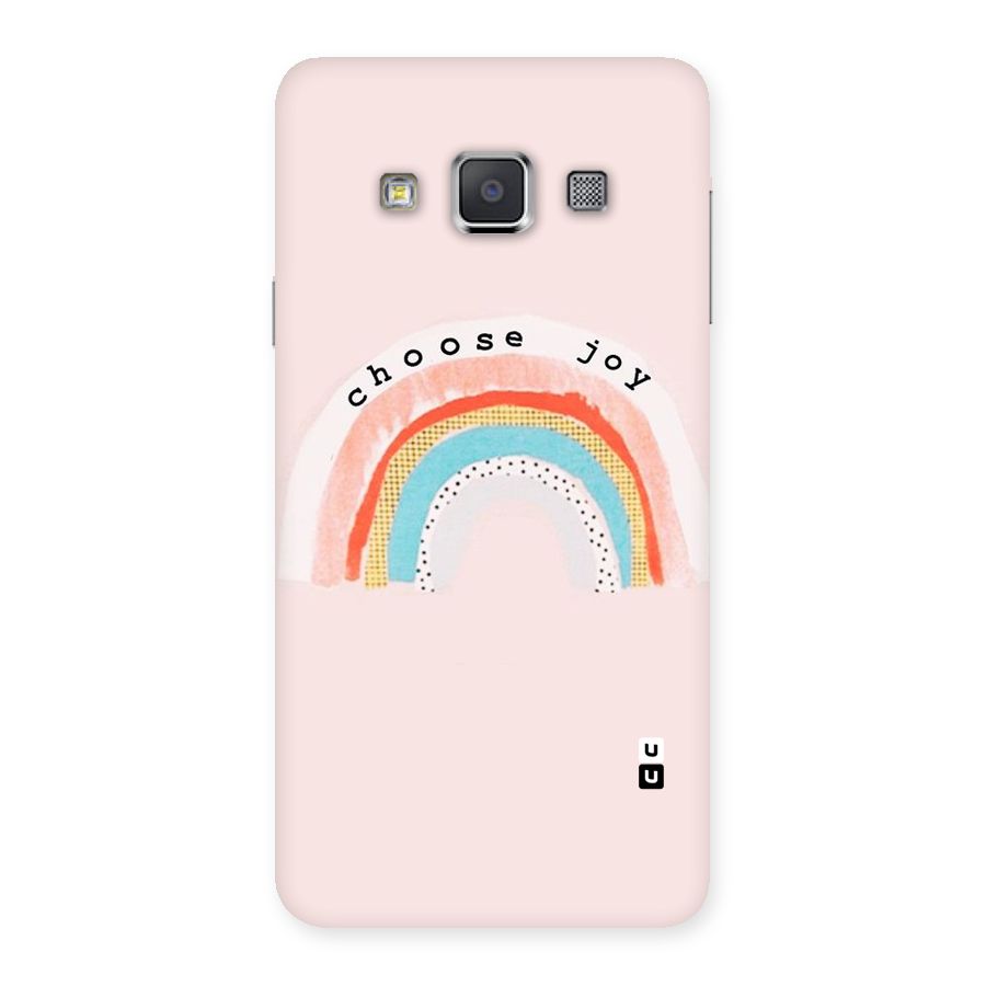 Choose Joy Back Case for Galaxy A3