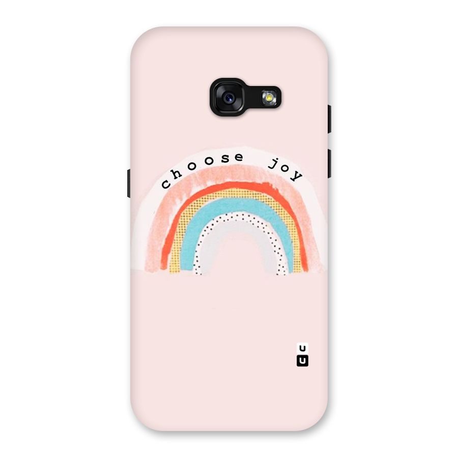 Choose Joy Back Case for Galaxy A3 (2017)
