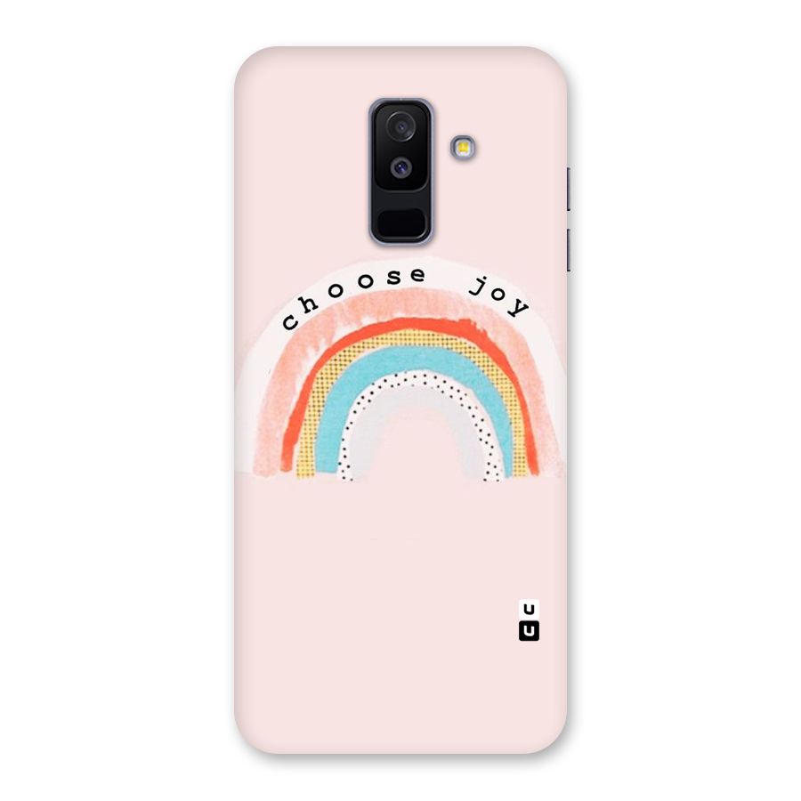 Choose Joy Back Case for Galaxy A6 Plus