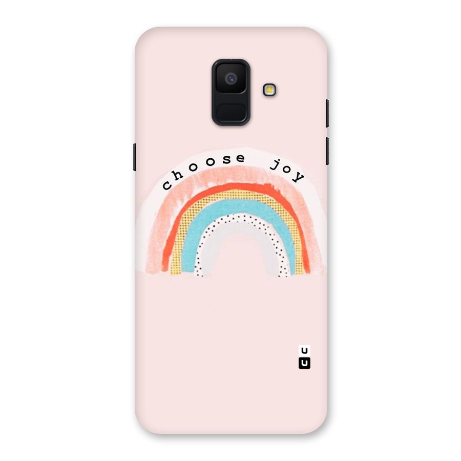 Choose Joy Back Case for Galaxy A6 (2018)