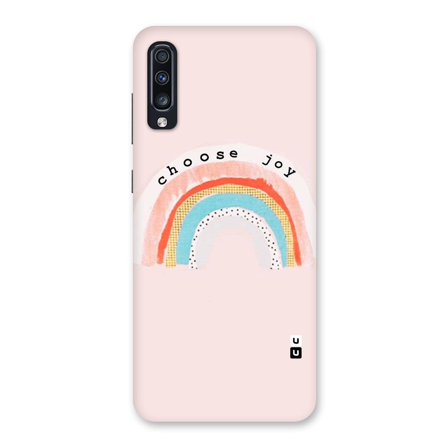Choose Joy Back Case for Galaxy A70