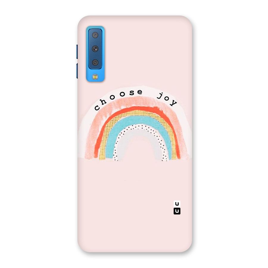 Choose Joy Back Case for Galaxy A7 (2018)