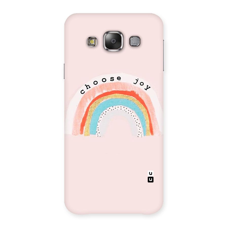 Choose Joy Back Case for Galaxy E7