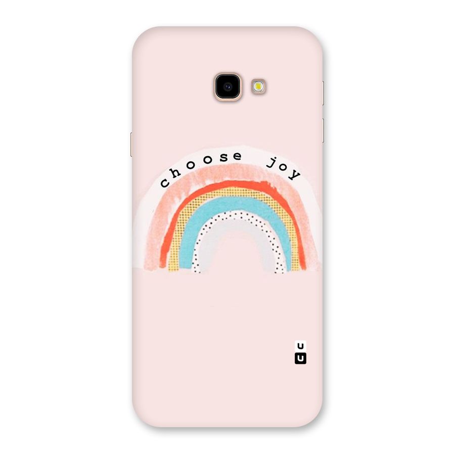 Choose Joy Back Case for Galaxy J4 Plus