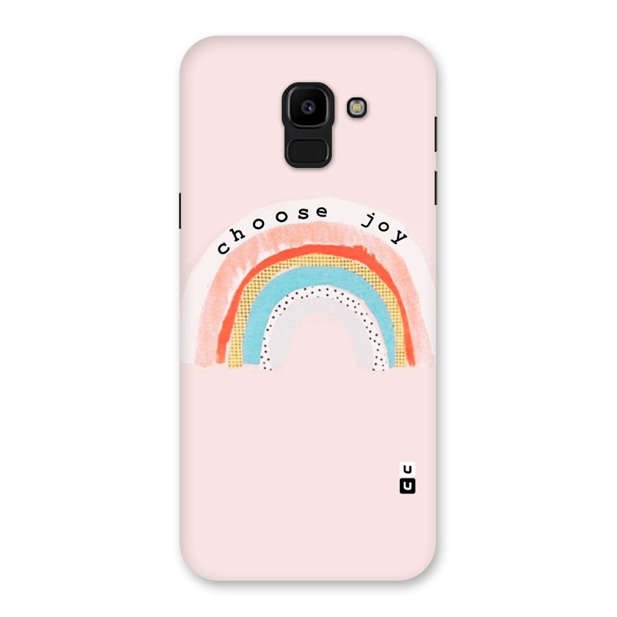Choose Joy Back Case for Galaxy J6
