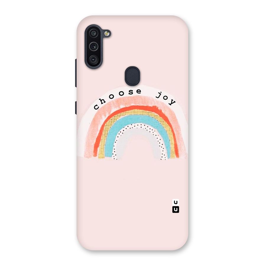 Choose Joy Back Case for Galaxy M11