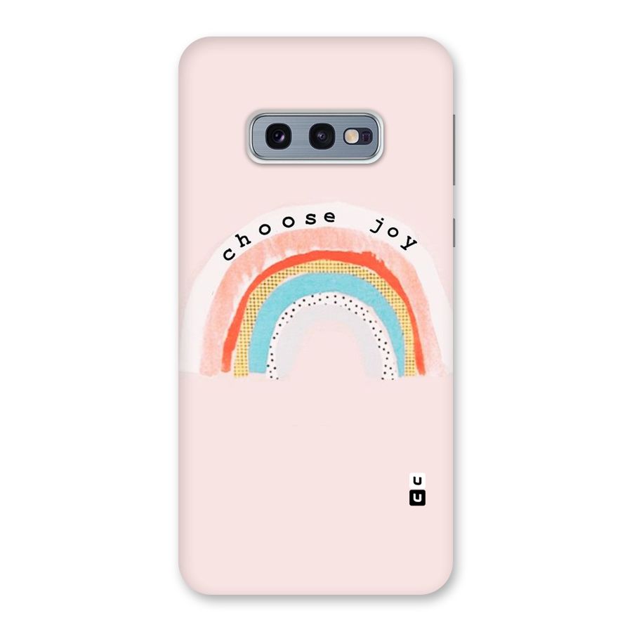 Choose Joy Back Case for Galaxy S10e