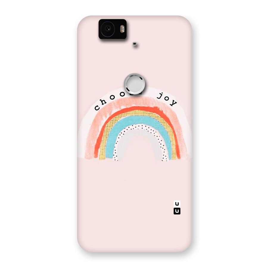 Choose Joy Back Case for Google Nexus-6P